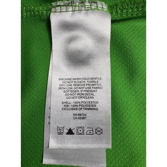 Columbia Men's Green Polo Shirt Omni-Shade Sun Protection - Picture 5 of 8